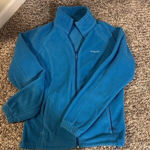 Columbia Vibrant Blue Full-Zip Jacket